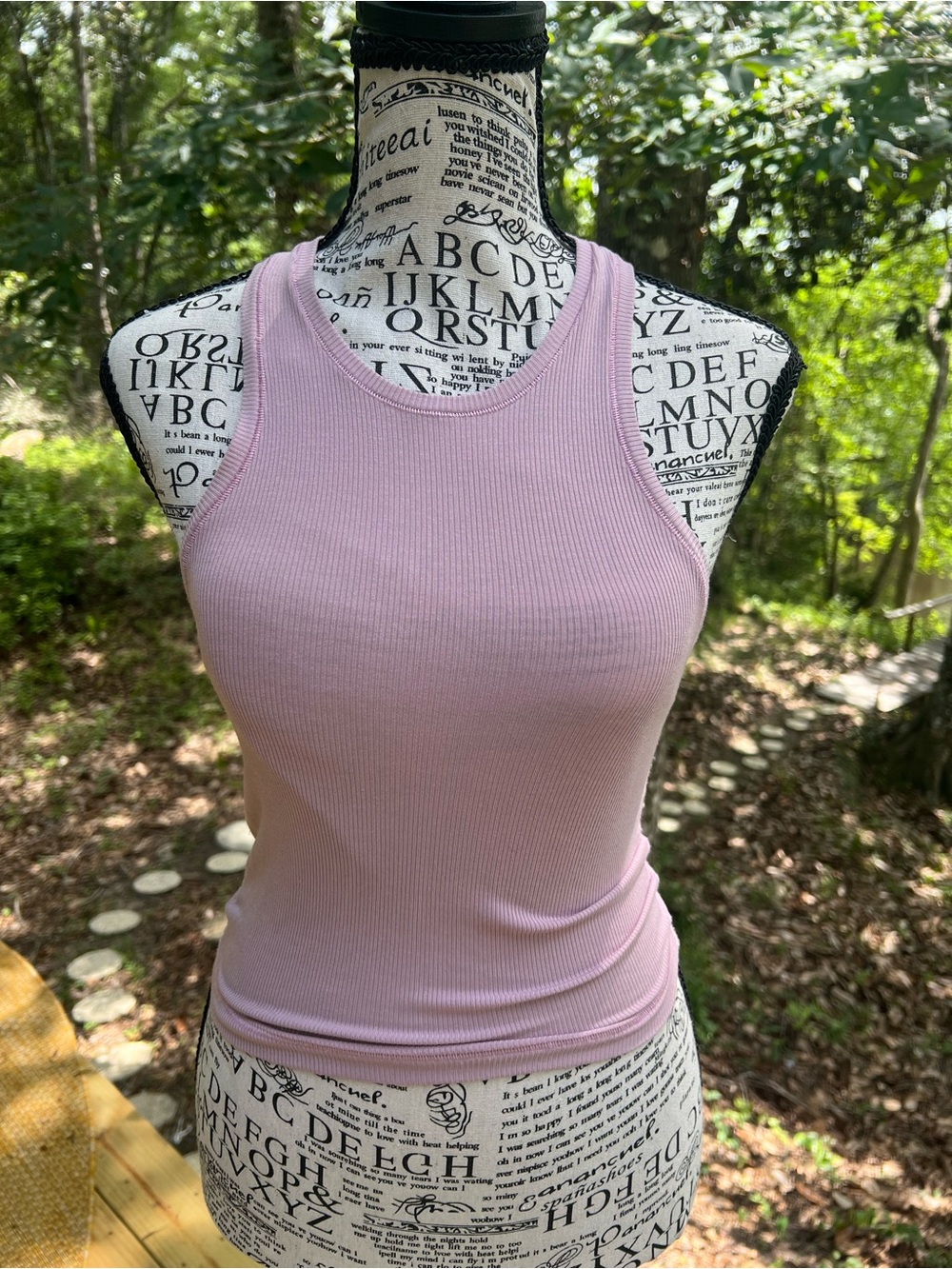 🌸🩷NWOT SKIMS Soft Lounge Racerback Tank-Lilac🩷🌸